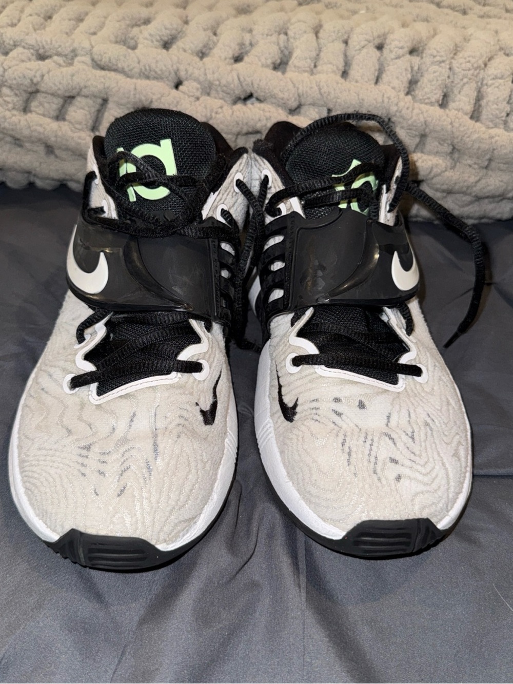 Nike KD 14 TB White Black 2021 DA7850-100 Men’s Size 7.5